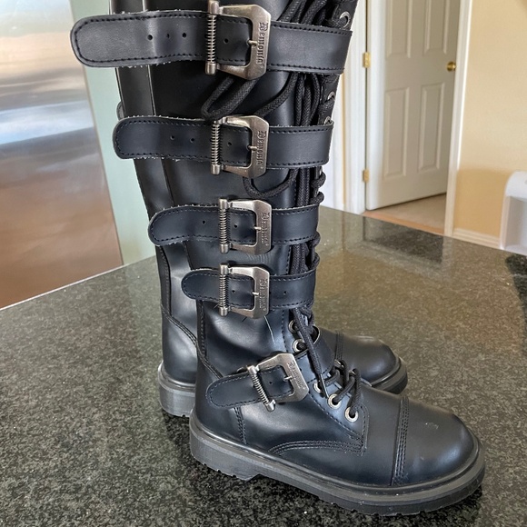 Demonia Boots black - Picture 1 of 7